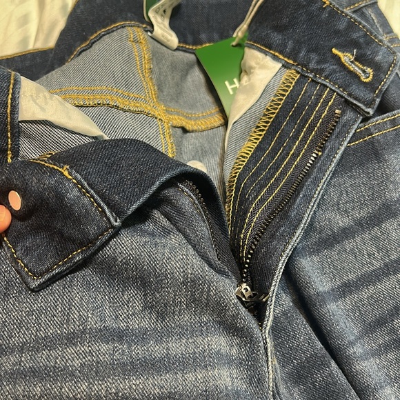 Halara flex high waisted multiple pockets, rolled him wide leg stretching knit - Picture 10 of 10